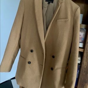 Banana Republic wool jacket very warm Melton blend, fully ligned, slim fit